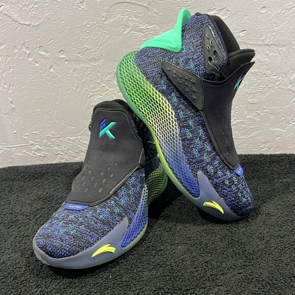 ?? ANTA KT5 KTV DICE Limited Green Klay Thompson Basketball Shoes Sneakers RAR main image 7